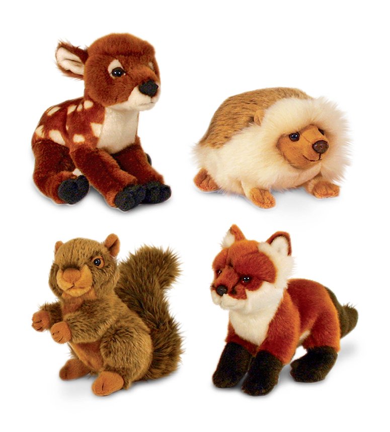 wild animal soft toys