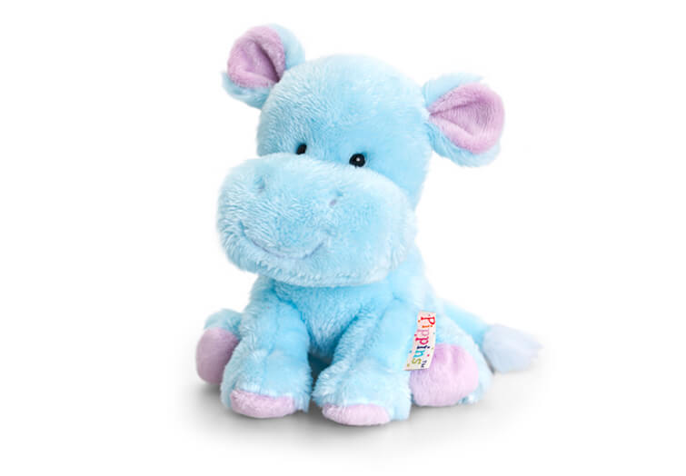 Brand New Keel Pippins Hippo Soft Toy 14cm 
