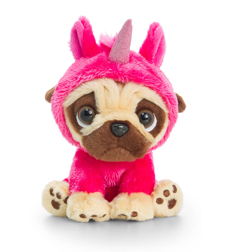 White White Keel Toys SD2495 14cm Rainbow Pugsley White White Keel Toys SD2495 14cm Rainbow Pugsley