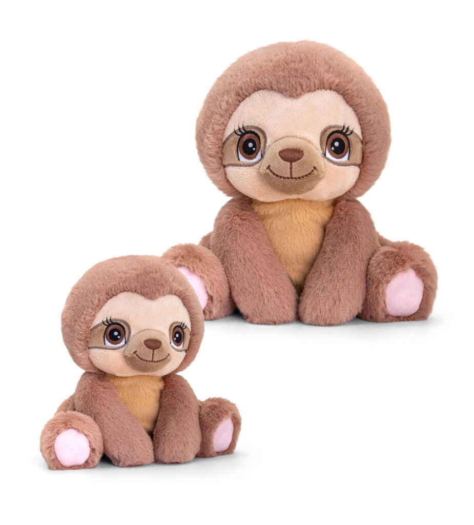 Peluche singe 16cm keeleco gamme adoptable world 